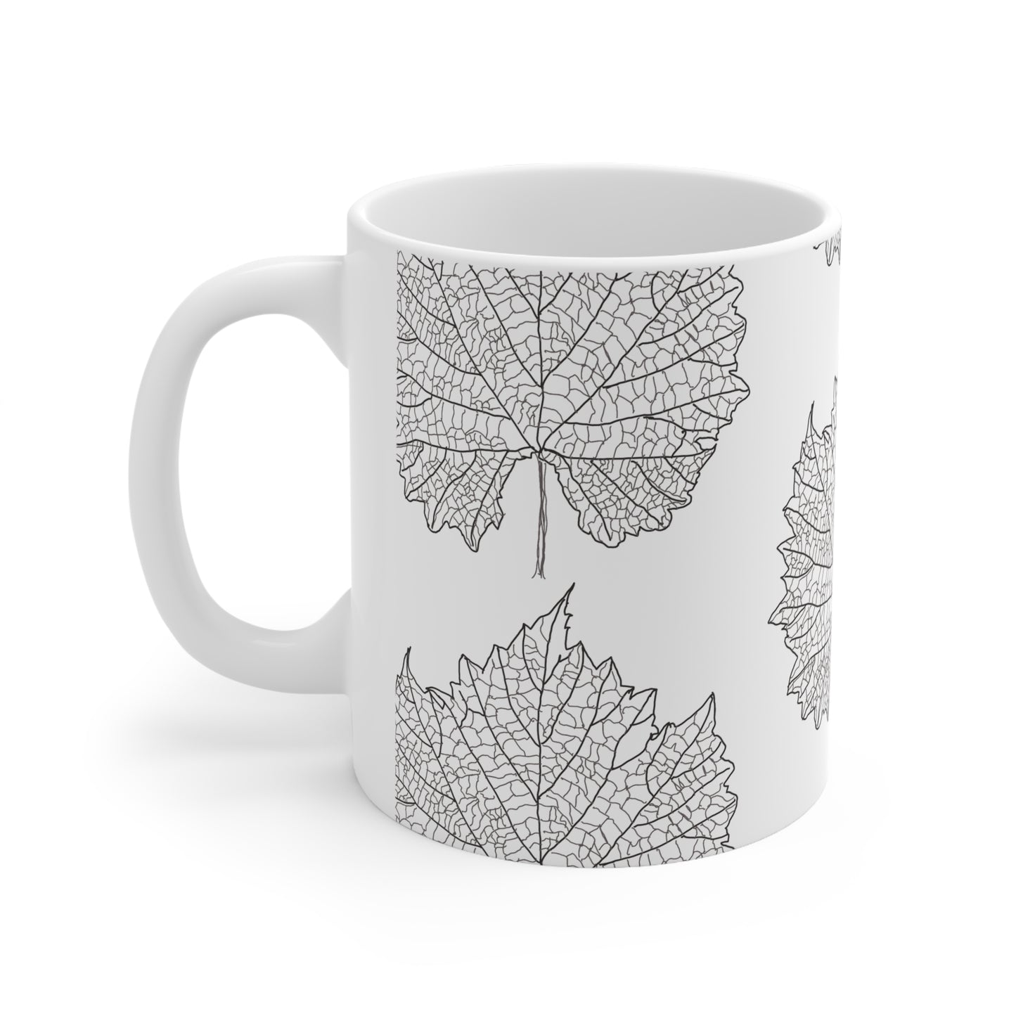 Grape leaves Ceramic Mug 11oz