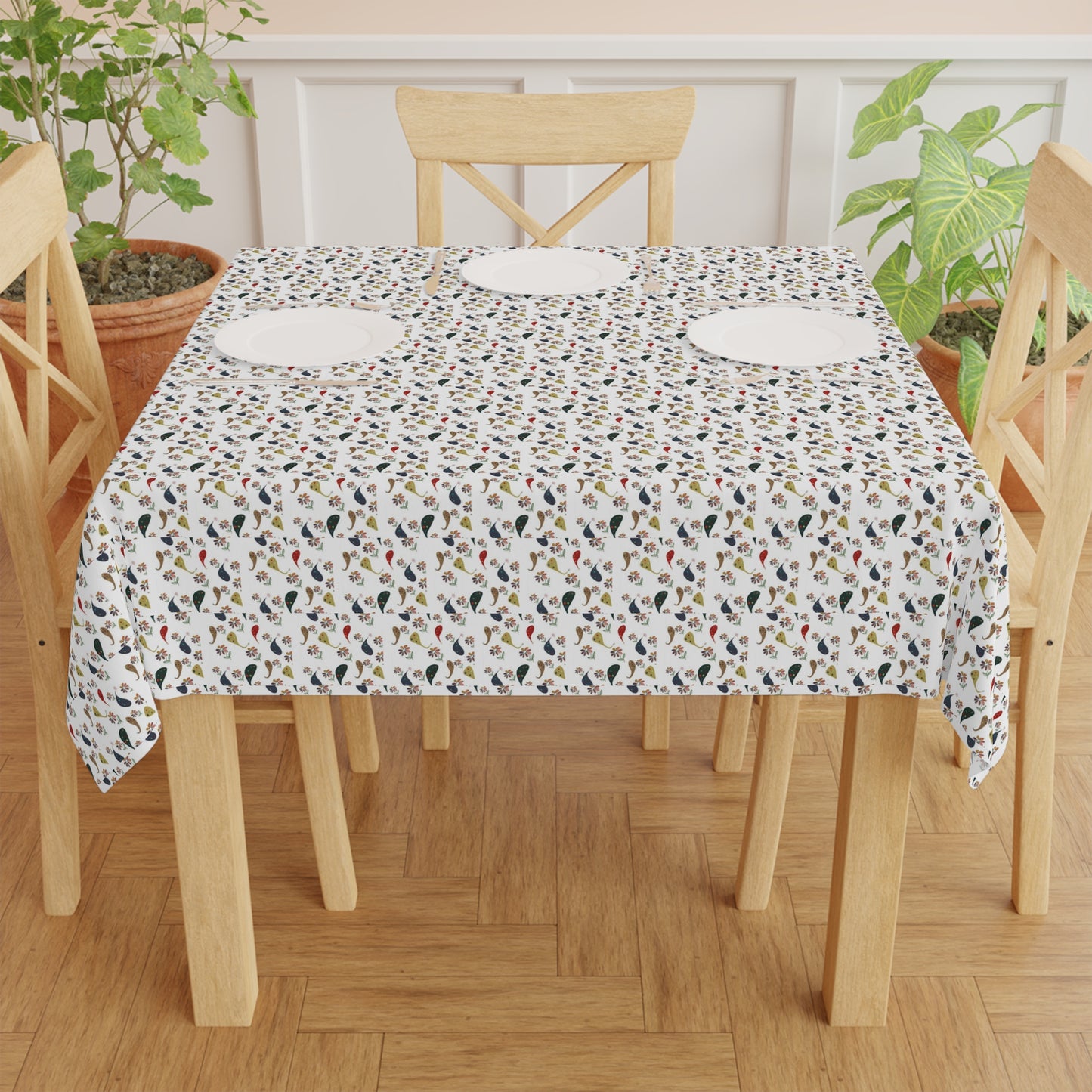 Mesopotamian Paisley Bloom | Tablecloth